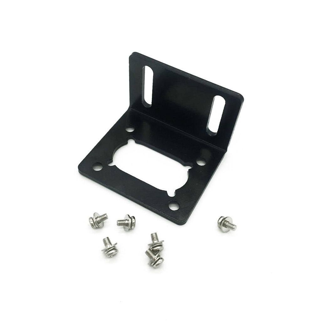 Bringsmart Mini Mounting Brackets of A58 Worm Gear Motor with Screw Motor Support for Fixed Motors (Bracket)