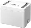 Vaydeer Metal Timed Lock Box, Made of Aluminum Alloy, 365 Days Locking Time, Extendable Time, Audio Alert, Child-Access Control, 2-Way Power Supply, Timed Locker for Phones/Alcohol/Snacks/meds etc.