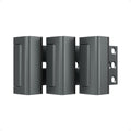 3Pack Home Security Door Reinforcement Lock Childproof, Door Locks for Kids Safety, Door Lock Latch Stopper for Front Door Inside Top of Door, Aluminum Construction Finish