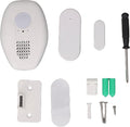 FTVOGUE Wireless Door Sensor Alarm 98.4FT Range 80dB Loud Magnetic Window Open Alert for Home