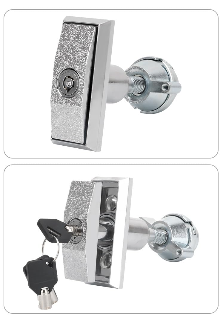 Universal Vending Machine Lock with 3 Keys Buy Vending Machine Lock Long and Short Models Versatile Replacement Security Solution-(Long)