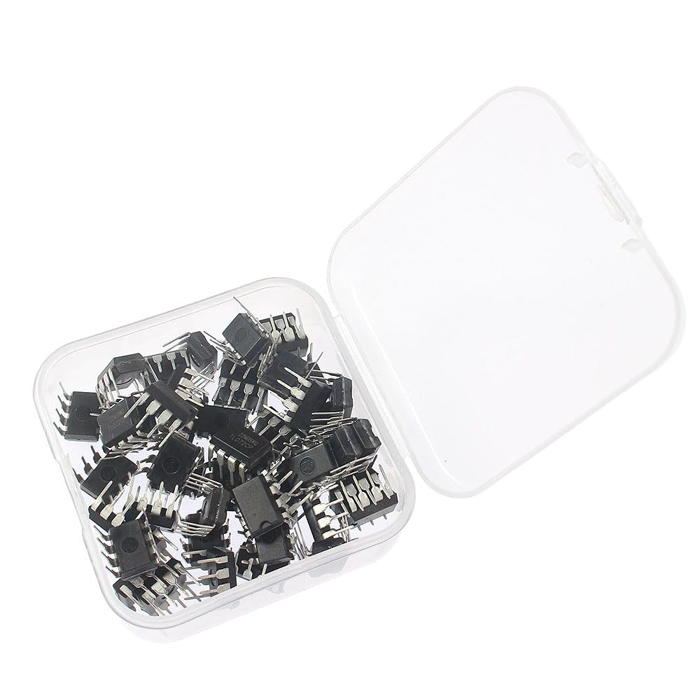 TL072 Dual Op Amp Operational Amplifiers IC Chip - DIP-8 - Low Noise