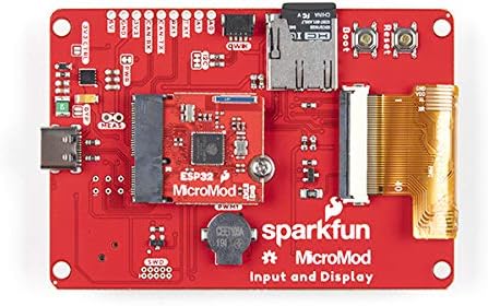 SparkFun MicroMod ESP32 Processor - Modular Interface Ecosystem That Connects ESP32 microcontroller/Processor Board to Various/Carrier Board peripherals