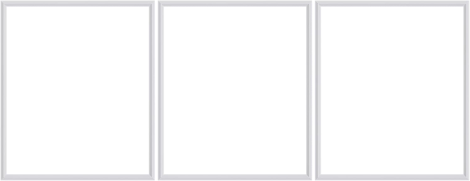 3 PCS Premade Wainscoting Panels Peel and Stick Accent Wall Panels for Interior Wall Decor Easy DIY Build and Batten Chair Rail & Picture Frame Door Decor(24 x 28 in)