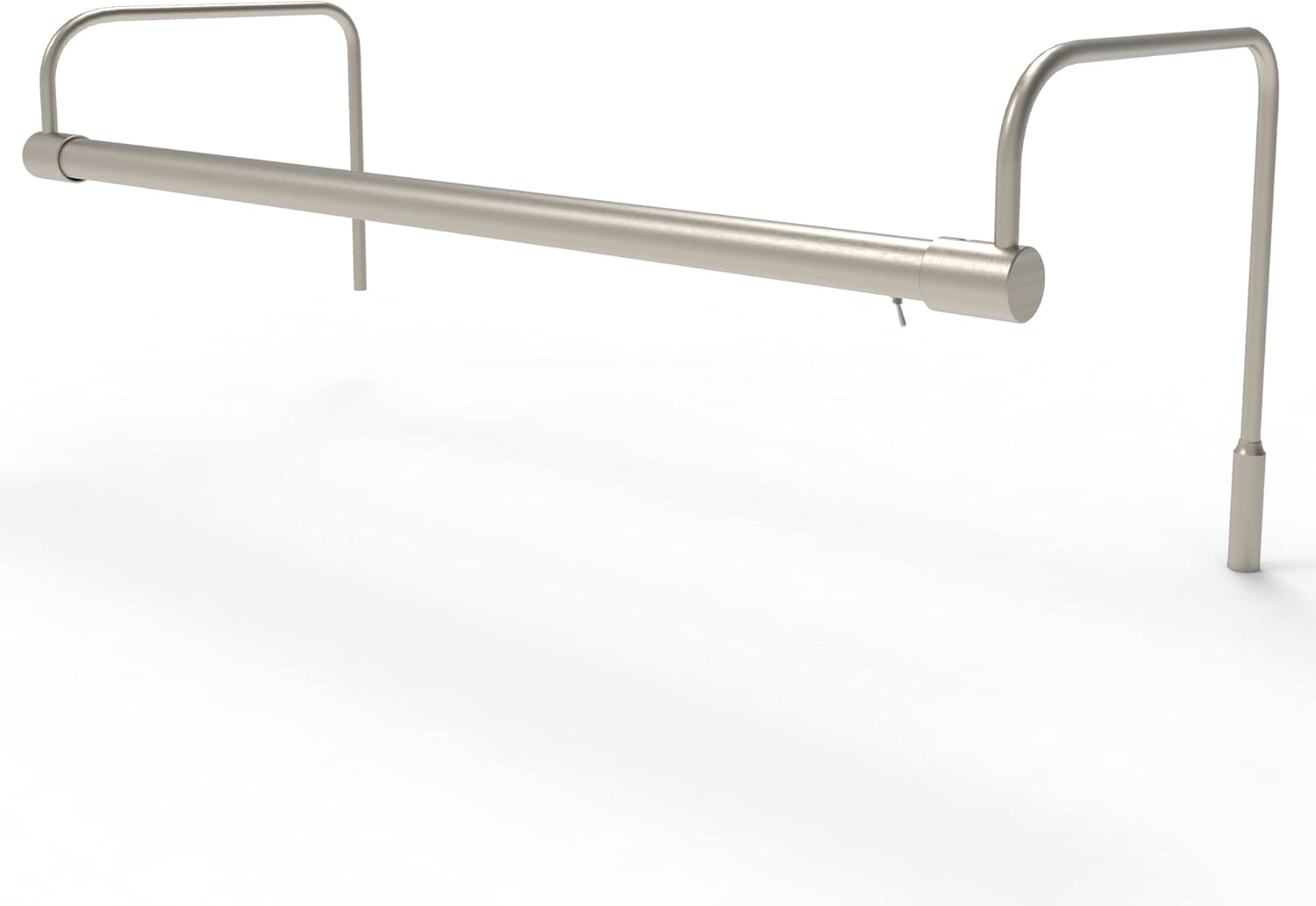Cocoweb 21 Inch Tru-Slim Satin Nickel Picture Light - LED, 2700K, Adjustable Arm, Plug-in, Toggle Switch, Sleek and Compact Design