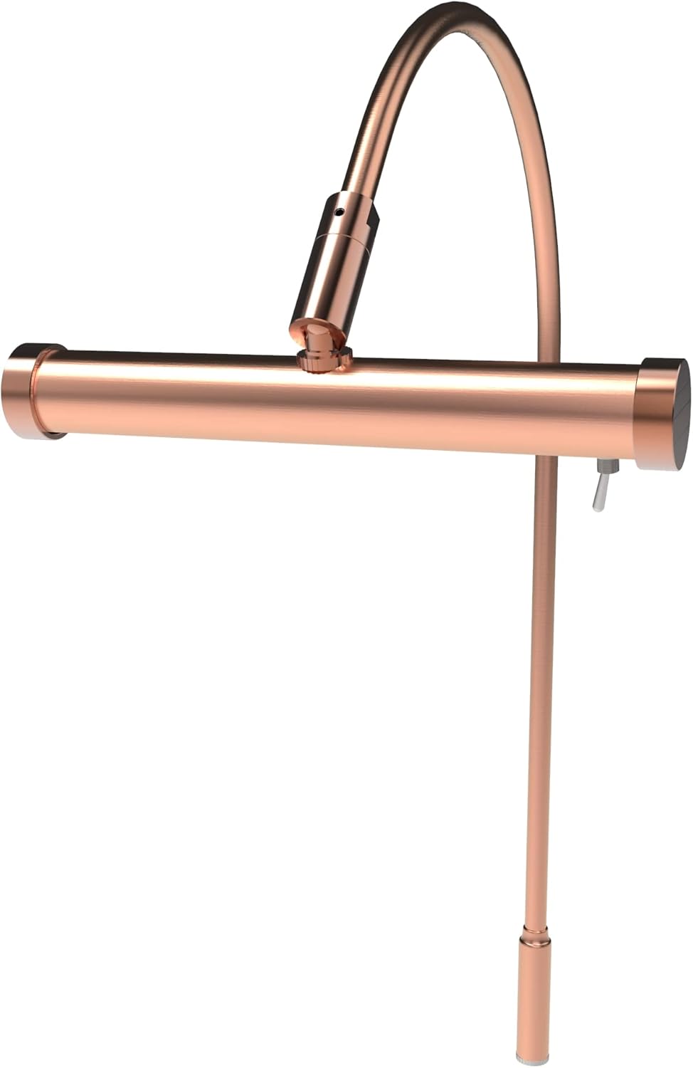 Cocoweb 6 Inch Tru-Slim Copper Picture Light - LED, 2700K, Adjustable Arm, Plug-in, Toggle Switch, Sleek and Compact Design