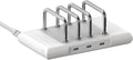 Scosche BL2MD BaseLynx™ 2.0 Vert, 60W USB-C Vertical Charging Station for Multiple Devices, Charger Organizer with 3 PD Fast Charge Ports, Modular System Compatible with Apple iPhone & iPad, White