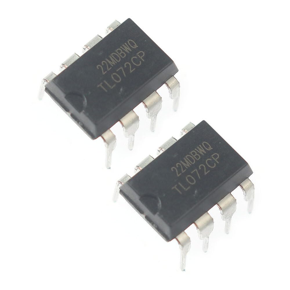 TL072 Dual Op Amp Operational Amplifiers IC Chip - DIP-8 - Low Noise