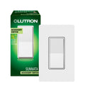 Lutron Sunnata On/Off Accessory Switch with Wallplate, only for use with Sunnata LED+ Dimmers, ST-ASW-WH, White
