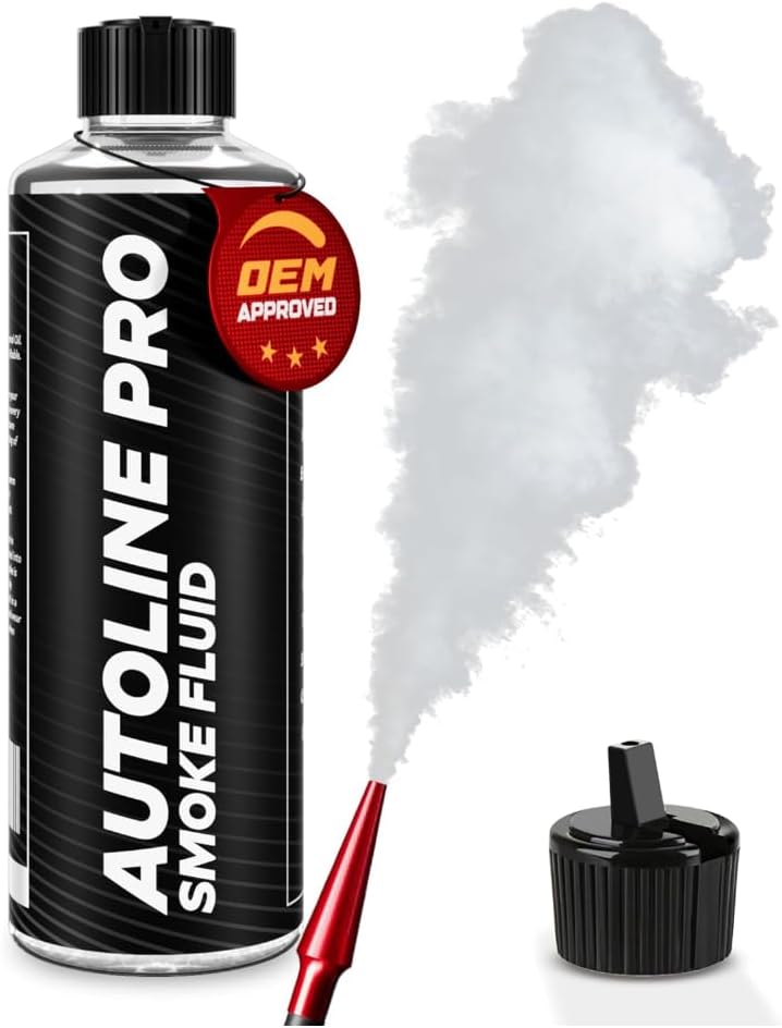 AutoLine Pro EVAP High Volume Smoke Machine Leak Tester with Built-in Air Pump - Shop Series Plus - Automotive Smoke Tester with Best Ranked Smoke Fluid, Premium Cone & Gas Cap Adapter