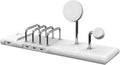Scosche BaseLynx 2.0 Pro Modular Charging Station: MagSafe Wireless Stand for iPhone, AirPods Charging Pad, Multi Device Phone Charger, Apple Watch Charger & Powered End Cap AC Outlet with USB-C Port
