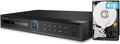 Amcrest 4K 32-Channel AI NVR (16-Port PoE) Smart NVR, Facial Recognition, Facial Detection & Vehicle Detection - Supports 32 x 4K IP Cameras, Pre-Installed 4TB Hard Drive NV4232E-16P-EI-4TB