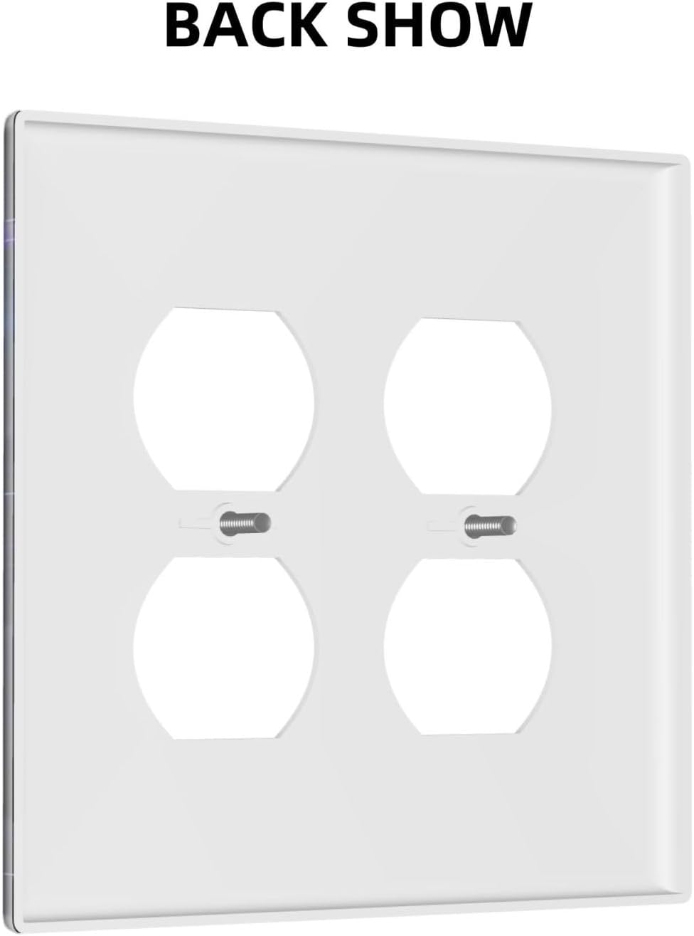 Outer Space Colorful Starry Sky Galaxy Planet Outlet Covers 2 Gang Double Duplex Decorative Light Switch Covers Electrical Wallplates Socket Faceplate for Bed Room Living Room Decor