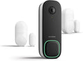 ecobee Security Bundle Pack Smart Doorbell Camera (Wired) + SmartSensor for Doors and Windows (2-Pack)