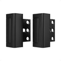 2 Pack Home Security Door Reinforcement Lock, Childproof Safety Door Lock Latch Stopper, Removable Screw-Mounted, Prevent Home Unauthorized Entry, Aluminum Construction, Withstands 800 lbs
