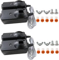 2-Pack Garage Door Opener Safety Sensor Kit Fit for LiftMaster 2000SDR, 2500B, 2500B, 2500D, 3130M, 3240M, 3245M, 3575S, 3585S, 3595S, 3800P, 3800PLD, ATS2113X0