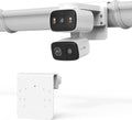 HOLACA Gutter Mount Compatible with Tapo 2K 3MP Indoor/Outdoor Dual Lens Pan/Tilt Security Camera, TP-Link Tapo C246D/C236/C216/C217/C113/C420/C400/C400 Kit/C460 Security Camera
