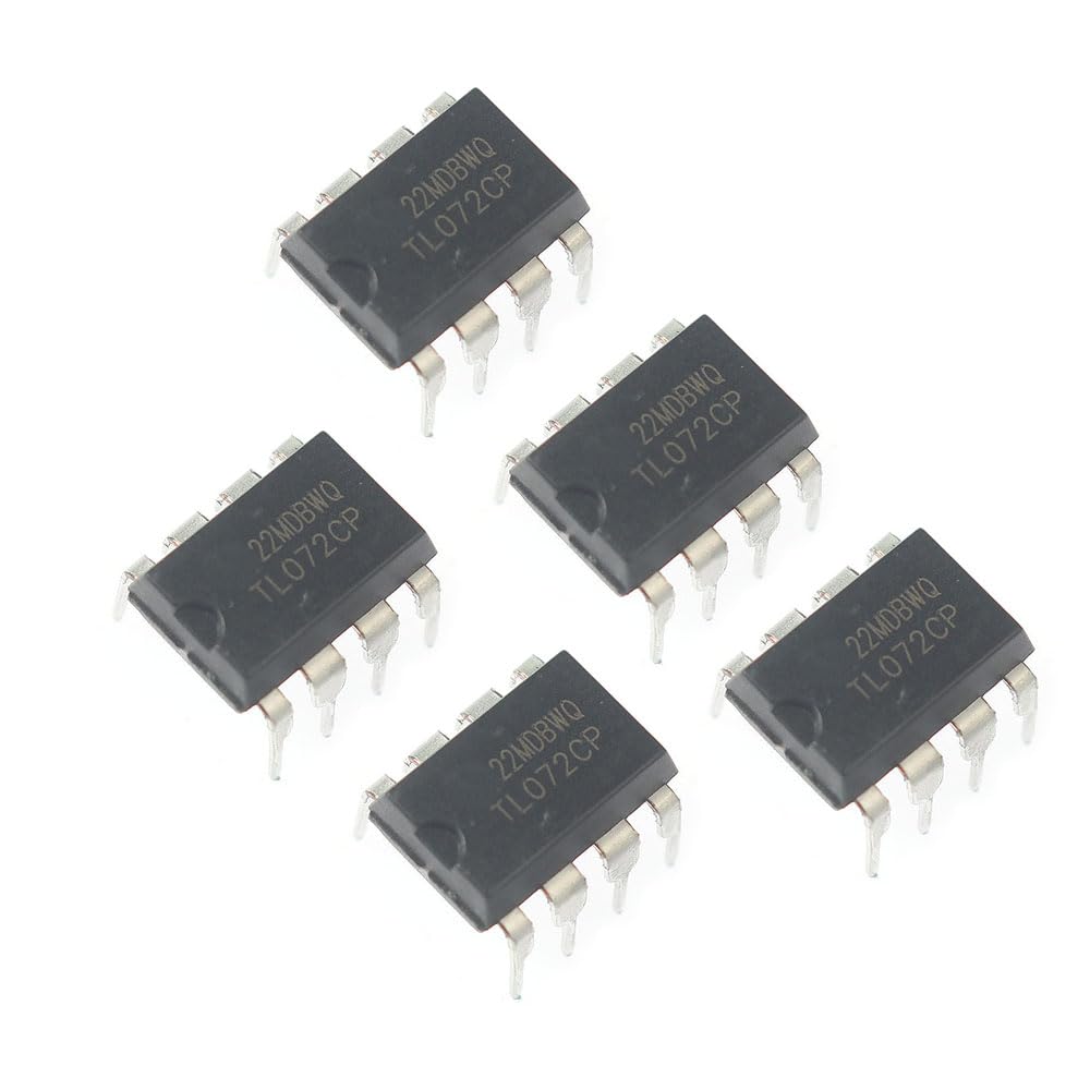 TL072 Dual Op Amp Operational Amplifiers IC Chip - DIP-8 - Low Noise