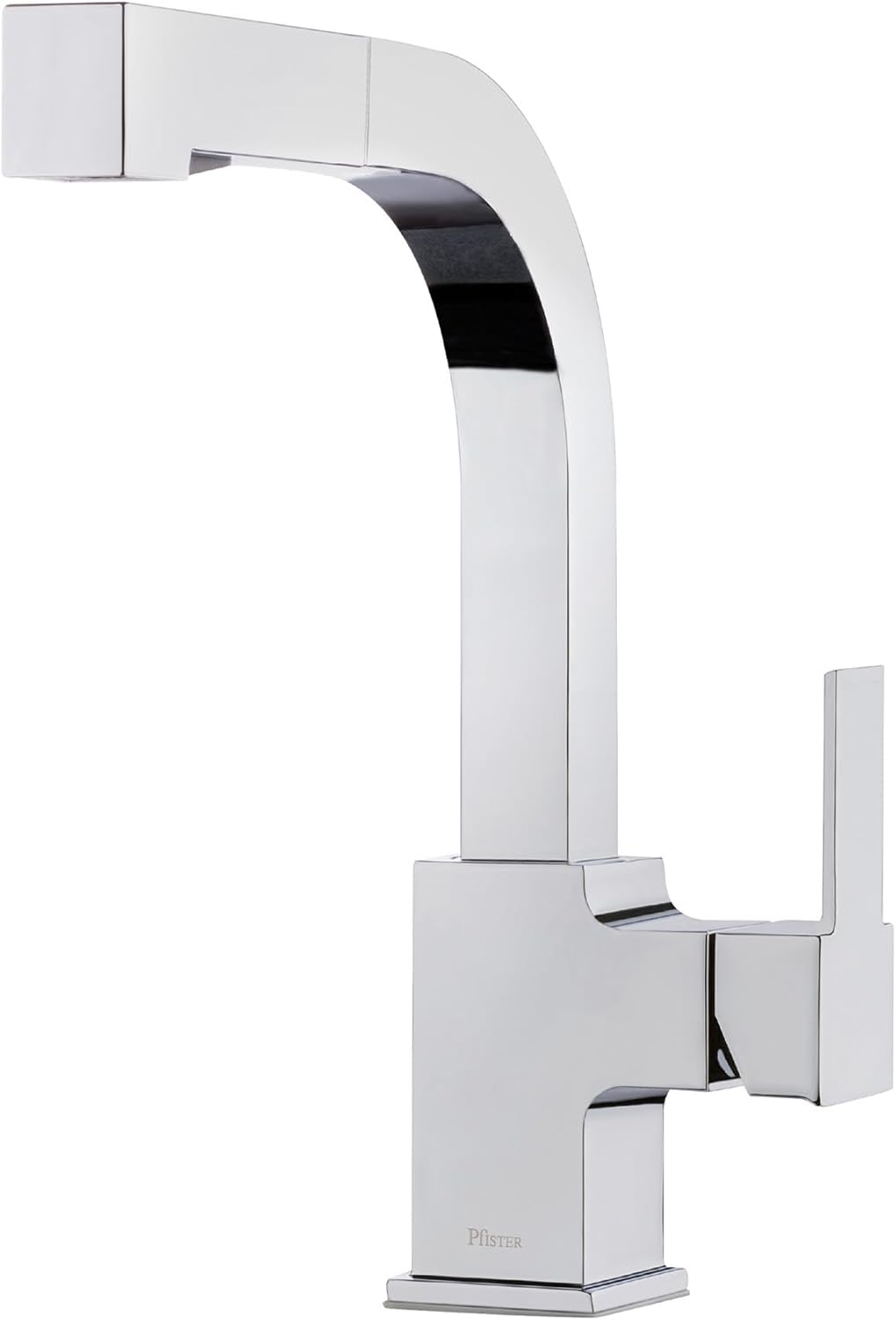 Pfister Arkitek Kitchen Faucet with Pull Out Sprayer, Single Handle, High Arc, Polished Chrome Finish, LG534LPMC