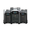 EF ECOFLOW 10.8kWh Portable Power Station: DELTA Pro with 2 Extra Battery, 120V Lifepo4 Battery Backup with Expandable Capacity, Solar Generator for Home Use, Power Outage, Camping, RV, Emergencies
