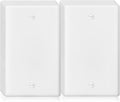 Decorator Wall Plate Blank Switch Plate Outlet Cover,Unbreakable Polycarbonate Thermoplastic, White (10-Pack, Single Blank-White)
