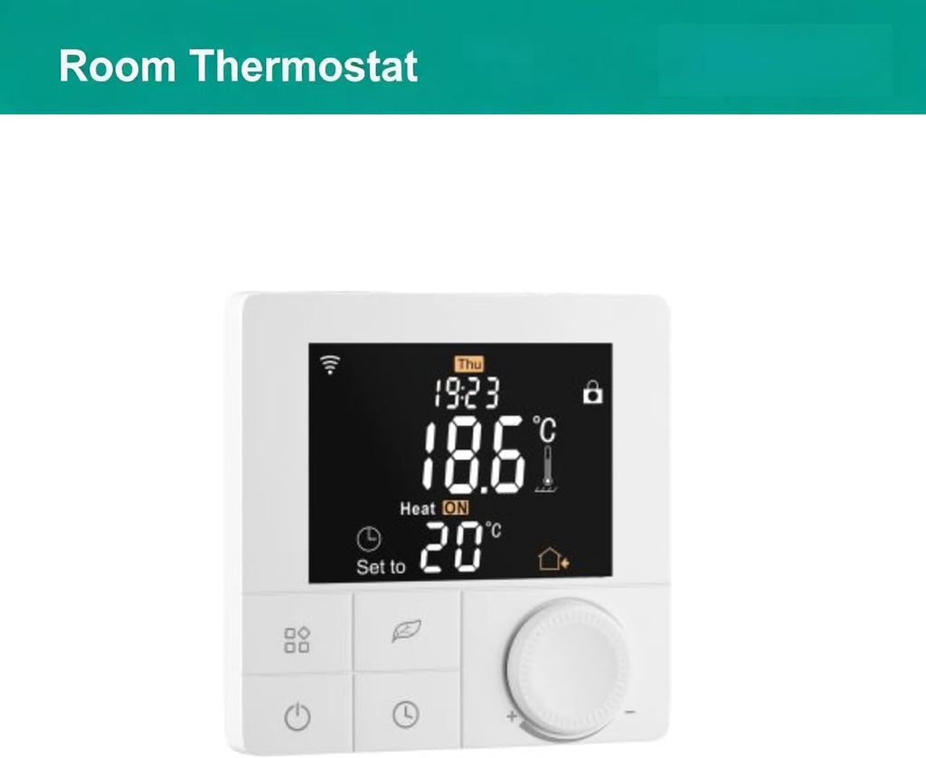 Smart Thermostat With Voice Control Support For Alexa And Google Assistant, Weekly Programmable Schedule, And Energy Saving Mode For Efficient Home Temperature Control