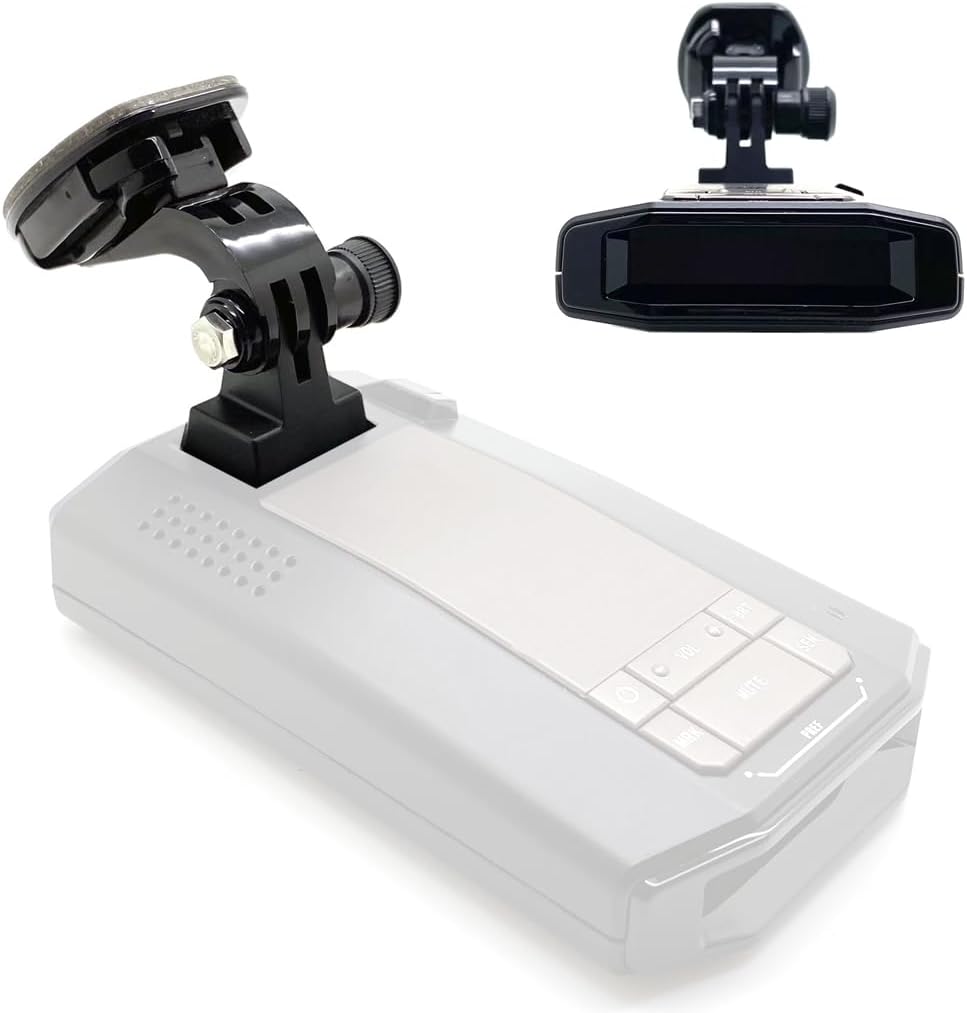LycoGear Radar Detector Easy Magnet Adhesive Mount for Escort MAX360C MAX 3 4 EX, iX, iXc, Beltronics GT-1, GT-360 Cobra DualPro 360 Radar Detectors