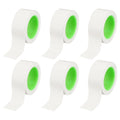 PATIKIL Floor Marking Tape 2 Inch x 110 Ft, 6 Pcs Self-Adhesive Warning Safety Tape Caution Stripe for Walls Floors Pipes Equipment Outdoor, White