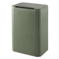 ELPHECO Stainless Steel Office Trash Can Motion Sensor Garbage Can Touchless Smart Trash Can Automatic Waste Bin for Kitchen, Office, Bathroom (Avocado Green, 5.5 Gallons)