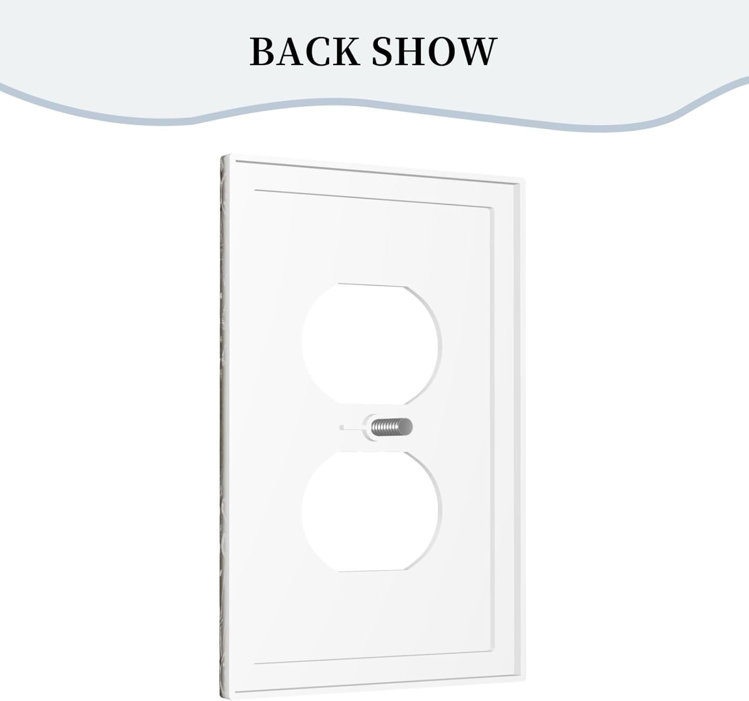Gothic Vintage Abstract Brown Patterns Single Duplex Wall Plate Covers Light Switch Cover 1 Gang Outlet Plate Decorative Switchplate Covers Electrical Faceplate for Country Bathroom Decor