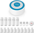 Home Security Systems,2025 Door & Window Alarms for Home with Instant App Alerts,20Pcs WiFi-Connected SOS Button Kit,Compatible with Alexa for Villa,for Apartment,Kids Safety,Office NO Monthly Fees
