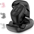 Fingertip Wireless Bluetooth Remote Control, 2026 New Bluetooth Ring Scroller Video Scrolling Ring Remote Control Page Turner (Black, with Charging Base)