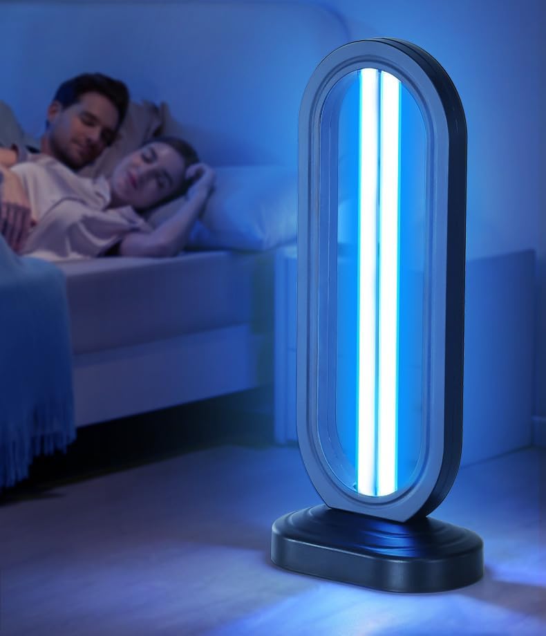 UV Light Sanitizer with Ozone,Ultraviolet Light Sanitizer for Room,Home Disinfection Device,15/30/60 Minutes Timer