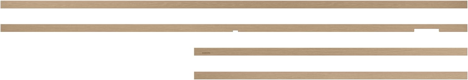 Samsung 85” The Frame Customizable Bezel (2025 Model), Magnetic, Quick and Easy Installation, VG-SCFF85TKBZA, Modern Teak