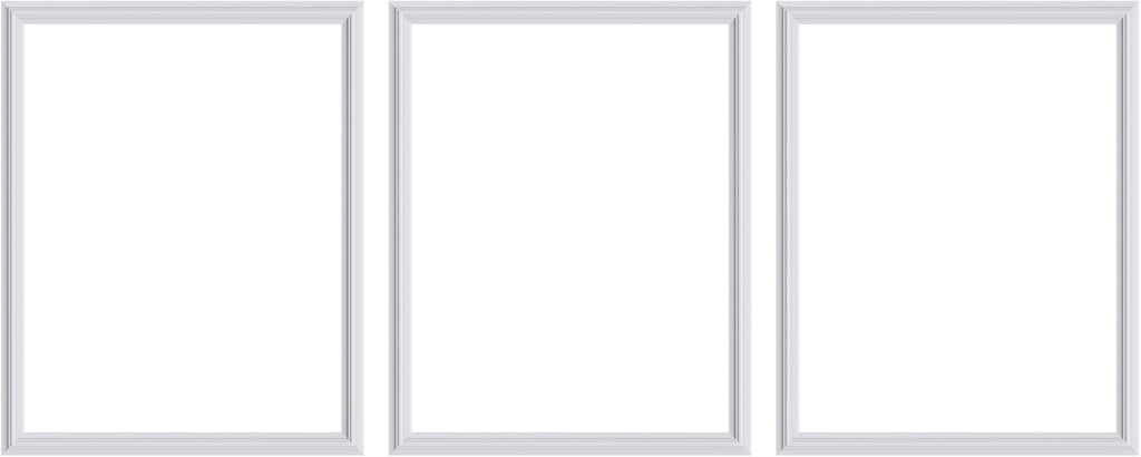 3 PCS Premade Wainscoting Panels Accent Wall Panels for Interior Wall Decor Easy DIY Build and Batten Chair Rail & Picture Frame Door Decor(16 x 20 in)