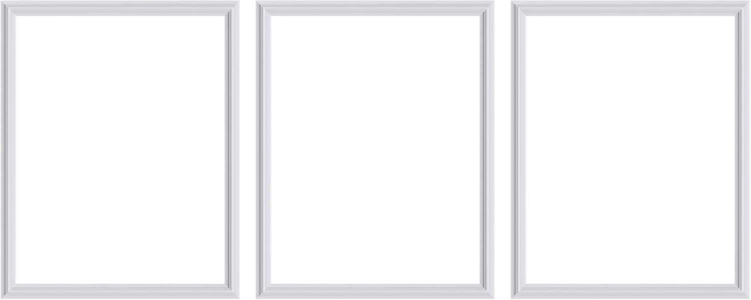 3 PCS Premade Wainscoting Panels Accent Wall Panels for Interior Wall Decor Easy DIY Build and Batten Chair Rail & Picture Frame Door Decor(16 x 20 in)