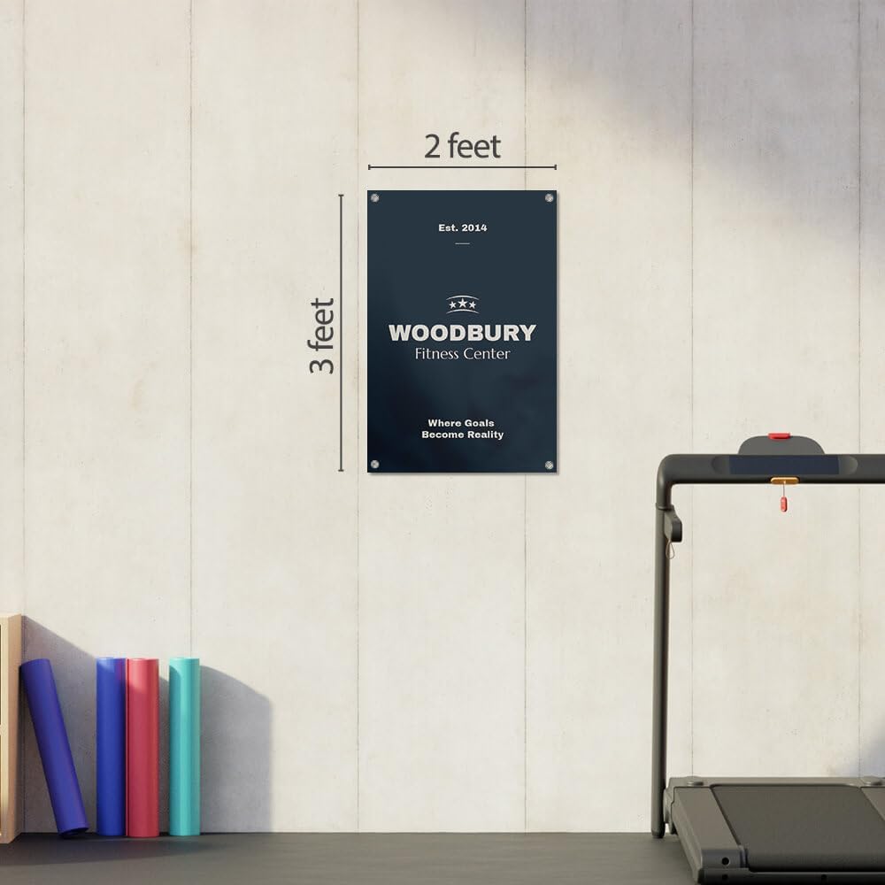 Staples Custom Scrim Vinyl Banner - 24W" x 48L" Quote Banner with 4 Grommets - Durable Outdoor Sign for Events, Promotions, and Business Advertising (Pencils)