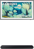 Samsung 65-Inch Class The Frame LS03F 4K QLED Smart TV (2025 Model) + SAMSUNG S60D 5.0ch Soundbar w/Wireless Dolby Atmos Audio, All-in-One Design HW-S60D/ZA