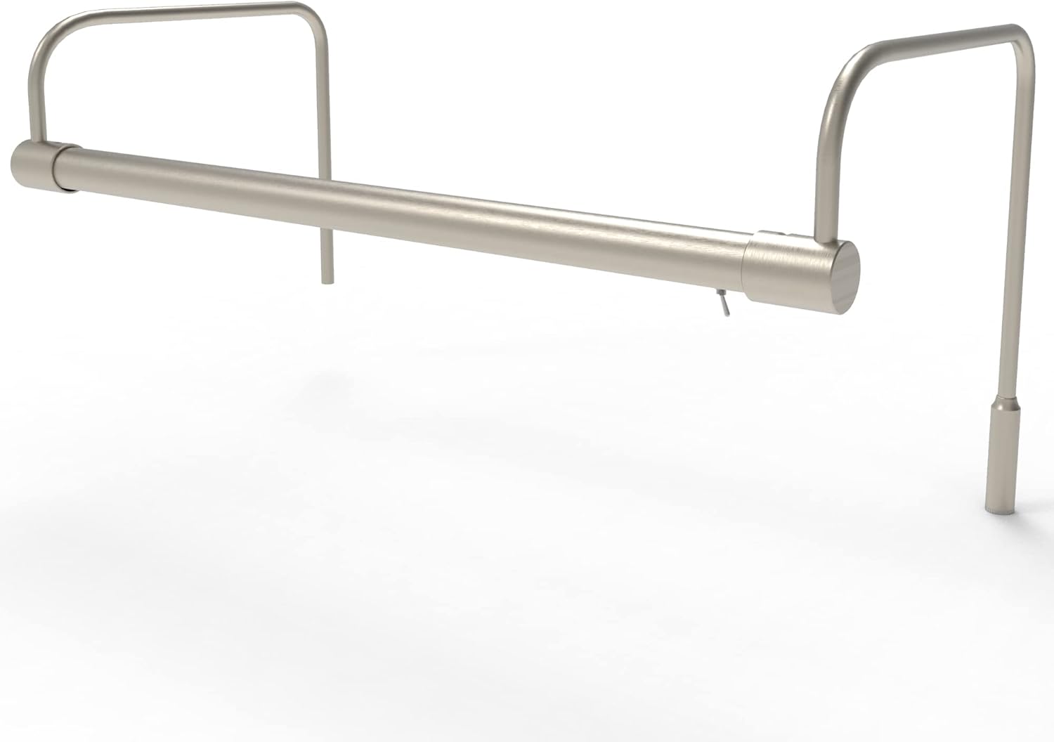 Cocoweb 16 Inch Tru-Slim Satin Nickel Picture Light - LED, 2700K, Adjustable Arm, Plug-in, Toggle Switch, Sleek and Compact Design