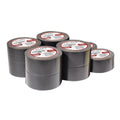APT, Multi Color Marking Tape, Premium Safety Marking and Dance Floor Splicing Tape, 6 mil Thick (Black, 10 Roll)