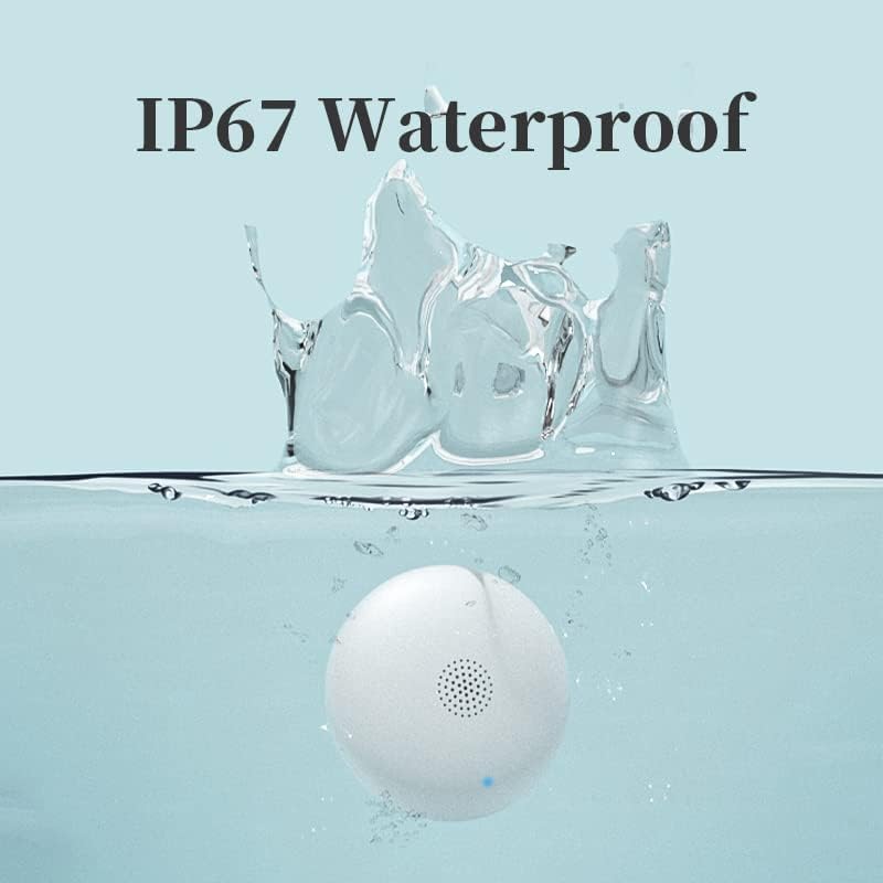 Heiman Water Leak Detectors 3 Packs for Home, Wi-Fi Smart Water Sensor Alarm, 75 dB Water Flooding Alerts and App Remote Notifications, Leak and Drip Detectors for Basement, Kitchen, Laundry, Bathroom