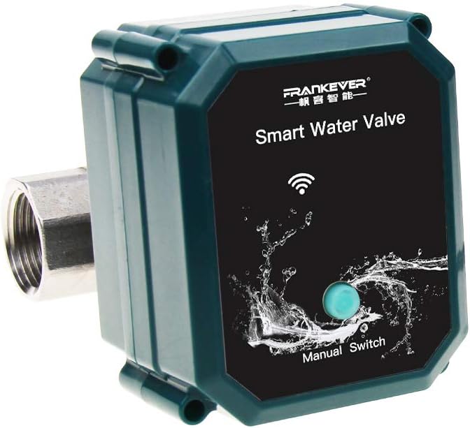 Smart Water Valve WIFI Remote Control Faucet Timer for Hose Compatible with Alexa, Google Home (WIFI, DN25(1"))