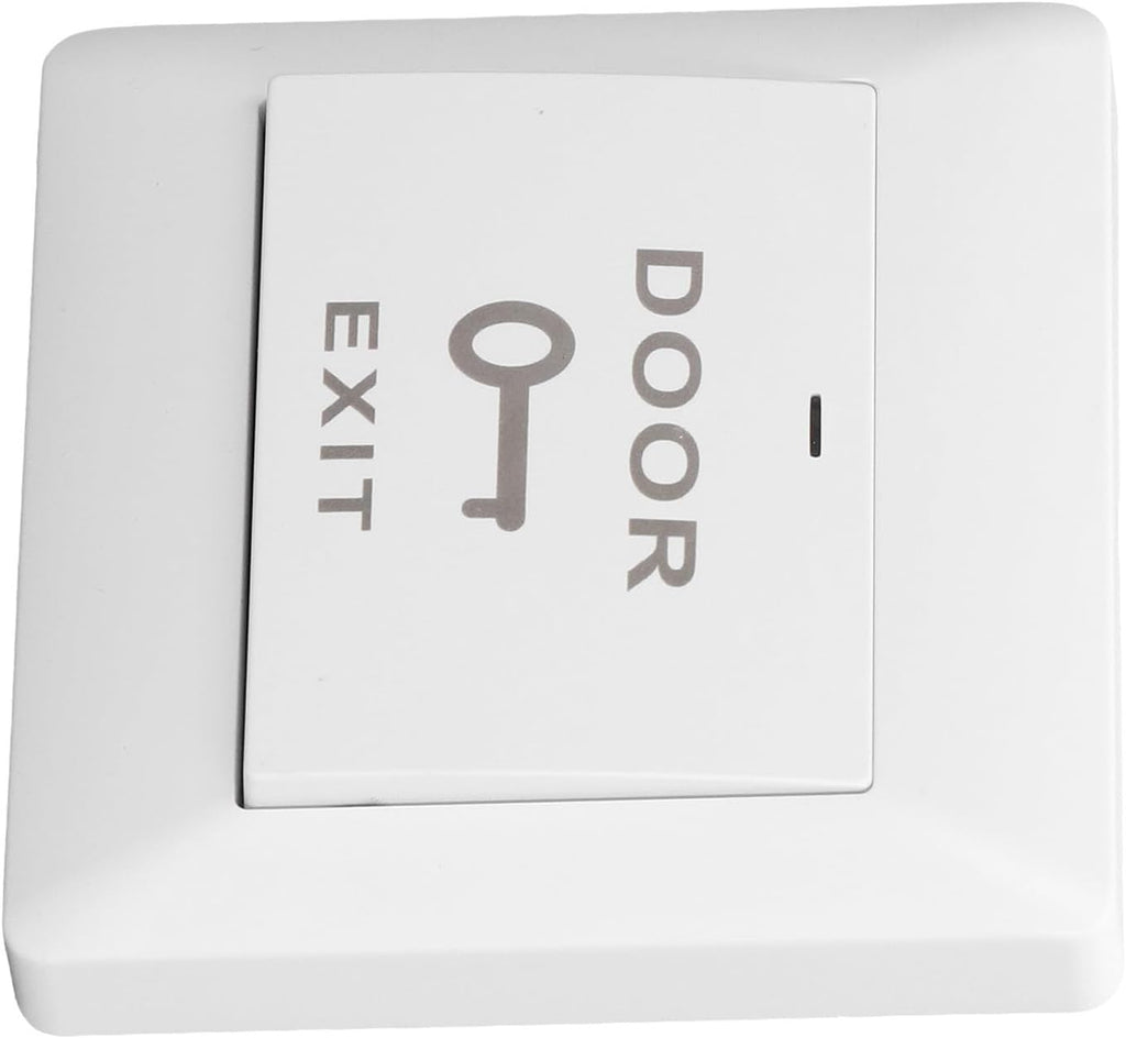 Push Button Door Release, Smart Door Switch Panel Push to Exit Button Release No or Com Switch Panel Auto Reset Wifi App Remote Voice Control