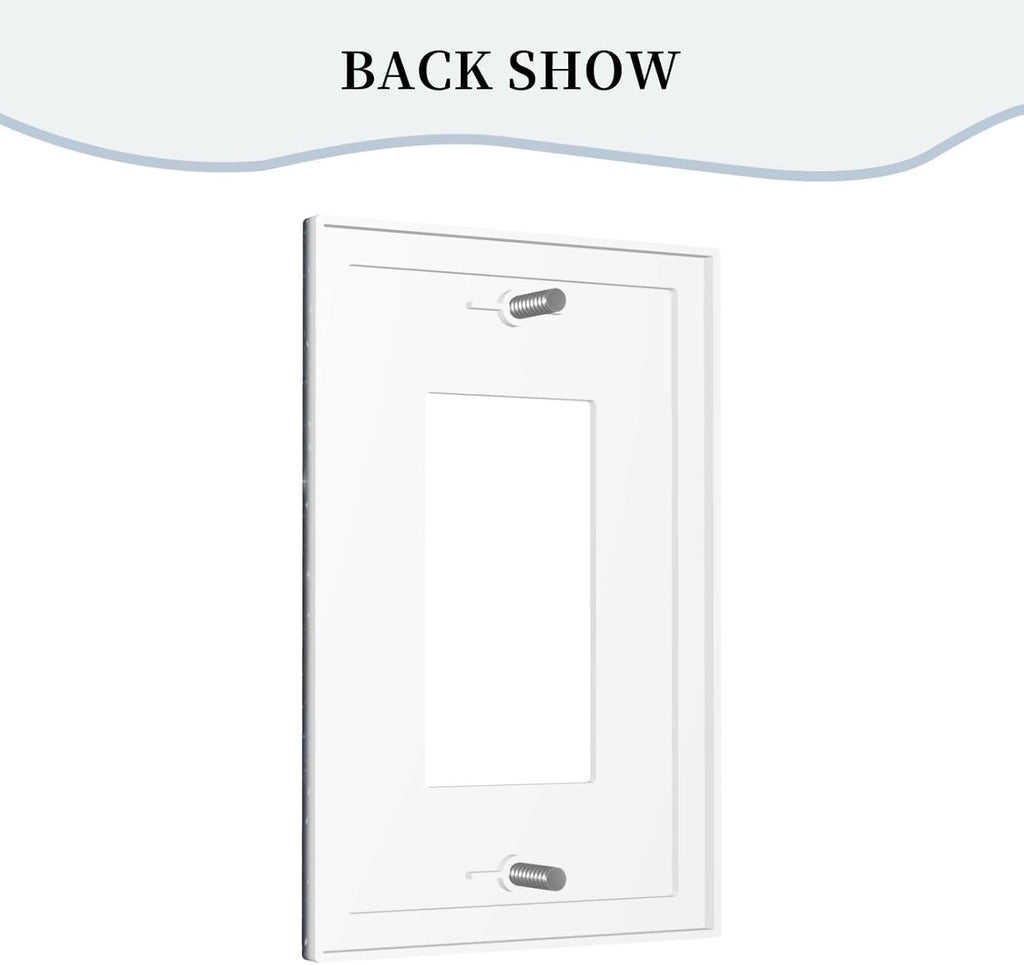 Decorative Light Switch Cover Night Sky Star Cosmic Starry Fantasy Galaxy Universe Space Single Rocker Personalized Wall Plate Switchplate 1 Gang Outlet Covers Decora Light Switch Plate