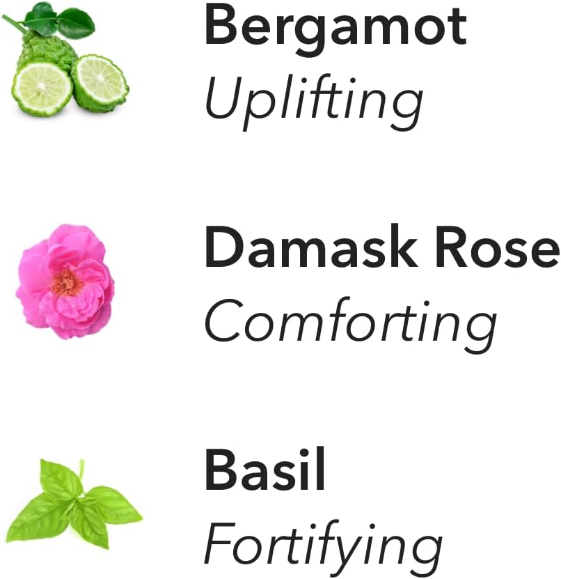 Aera Optimism Aromatherapy Essential Oil Home Fragrance Scent Refill - Notes of Bergamot, Damask Rose and Basil - Works with The Aera Diffuser