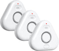 Stechro 3 Pack Water Leak Detector, 120dB Water Sensor Alarm, Water Leakage Detection Device for Home Basements Bathroom Kitchen Toilet Laundry