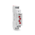 GRT8-2T Double Delay On Timer Relay，16A AC/DC12V to 240V Adjustable Two Groups of Output terminals with Different delay on Times Relay of Wide Time Delay Range for 0.1 Seconds to 10 Days