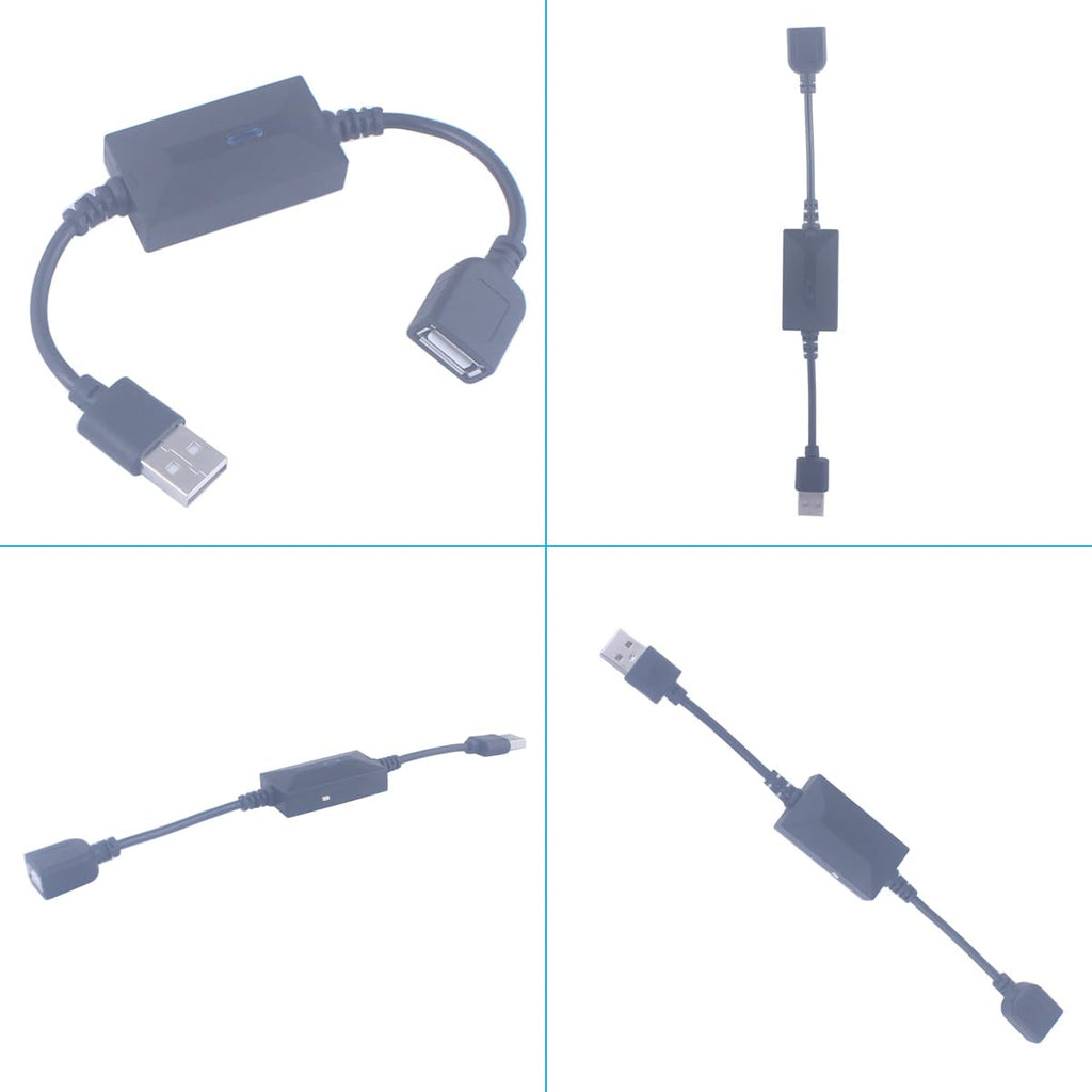 DC 3.6V-24V 5V USB Wireless Remote Control Switch 433MHz 2 Transmitter 1 Receiver 12V Remote Switch ON Off for LED Light, Strip Fan Camera DIY Toys (USB 3.6V-24V/ 2* Controller)