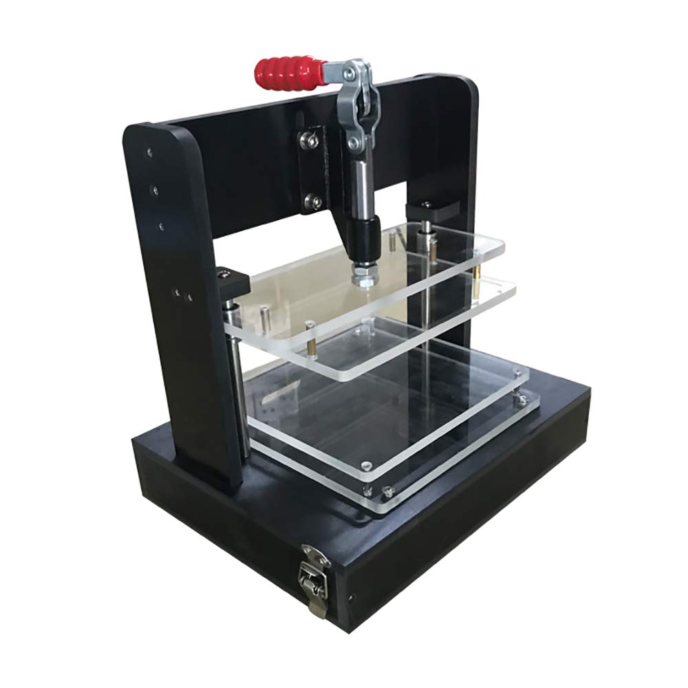 Universal PCB Test Stand, PCBA Test Rack Embryo Frame DIY Circuit Board Fixture Testing Jig 180x160MM with 4 Acrylic Board