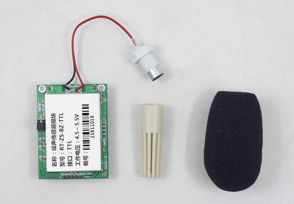 Taidacent Industrial Grade Noise Decibel Detection Module Sound Sensor Sound Level Meter Sound Measurement (RS485-5V)